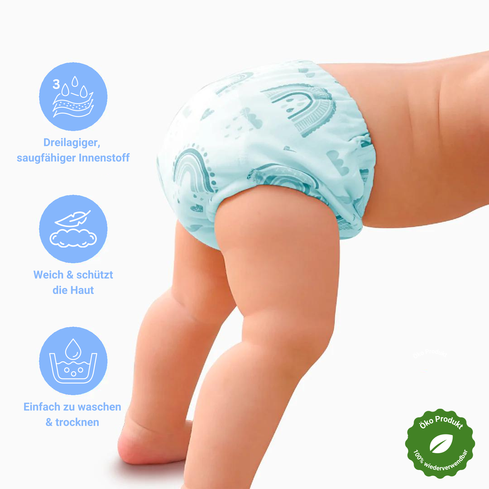 PureCare Windelhosen | Die natürliche Wahl für den Komfort Ihres Babys