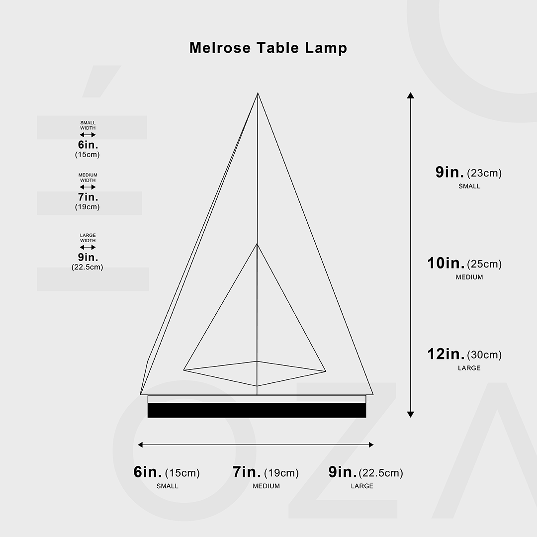 Melrose Tischlampe