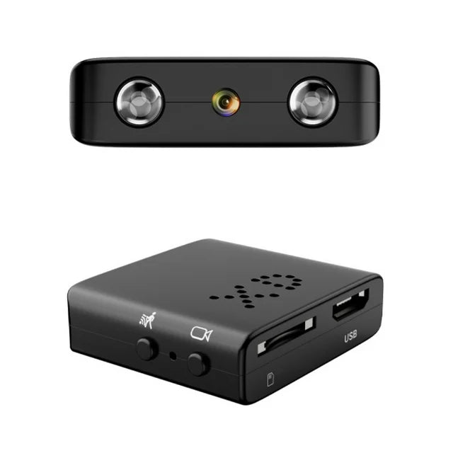 Micro HD Kamera mit WiFi und Audio - Kompakte Überwachungskamera mit Nachtsicht