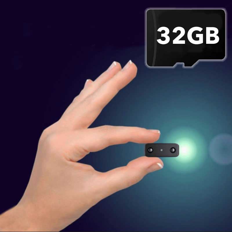 Mini 1080P HD Überwachungskamera mit eingebautem Mikrofon und Nachtsicht