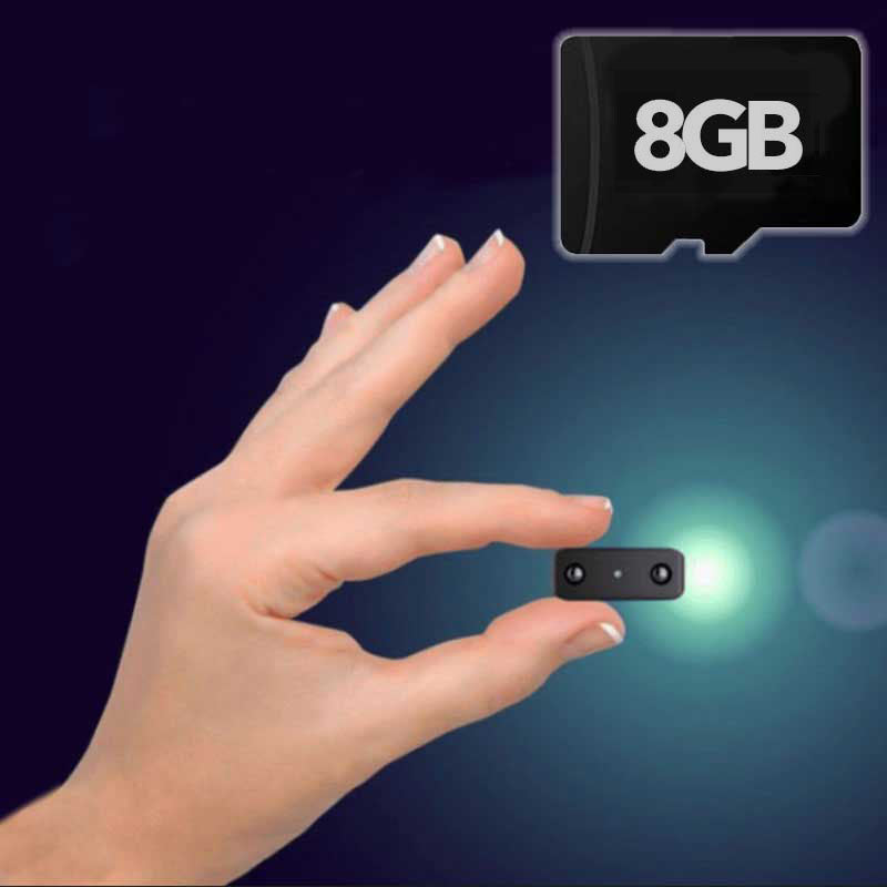Mini 1080P HD Überwachungskamera mit eingebautem Mikrofon und Nachtsicht