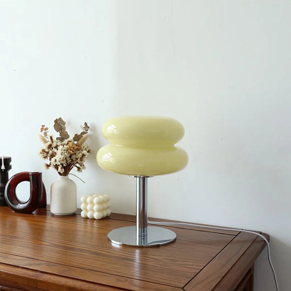 Finn Bauhaus Minimalistische Glas Tischlampe