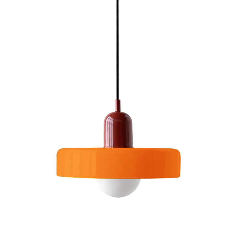 Finan Morandi Glas-Disk-Orb Pendelleuchte