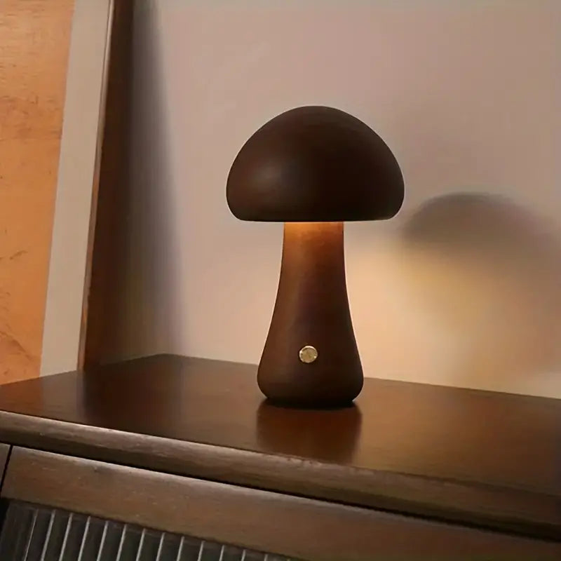 Mushglow | Einzigartige kabellose Pilzlampe