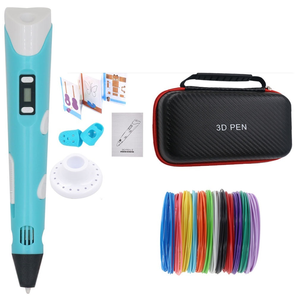 3D-Druckstift DIY-Zeichenstift mit 200M PLA-Filament, Geschenk für Kinder