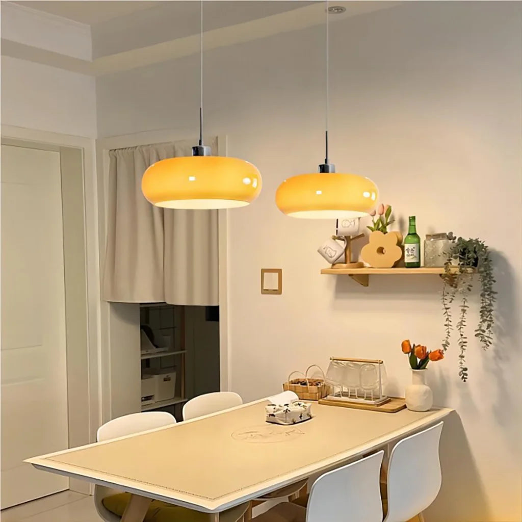 Kieran Bauhaus Glas Pendelleuchte