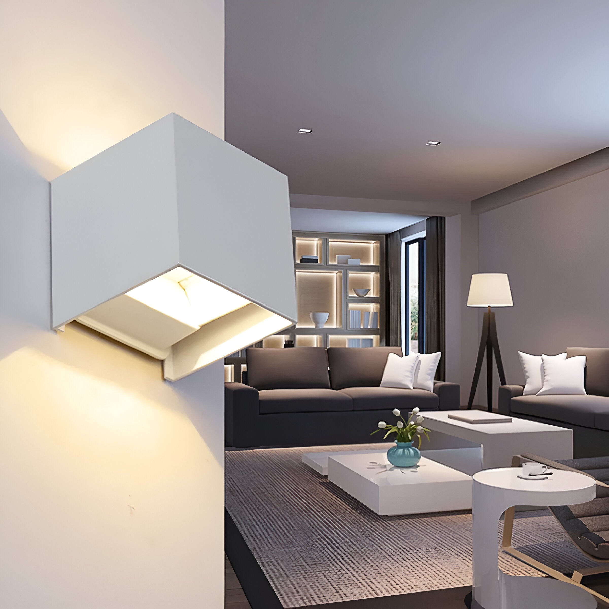 Wandlampe LED - Nordic Design - Moderne Wandleuchte - Dimmbar