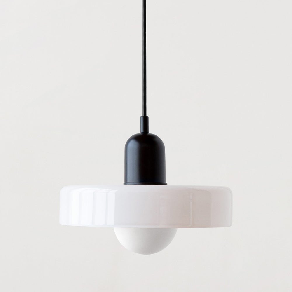 Bauhaus Bunte Glas Hängeleuchte für Moderne Innenräume