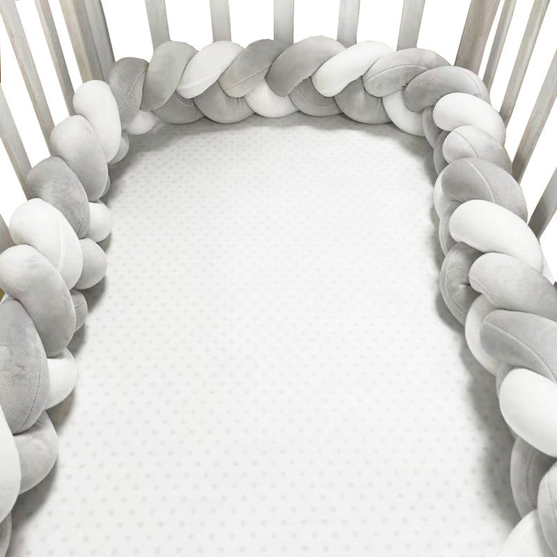 Premium Handgewebtes Babybettkissen