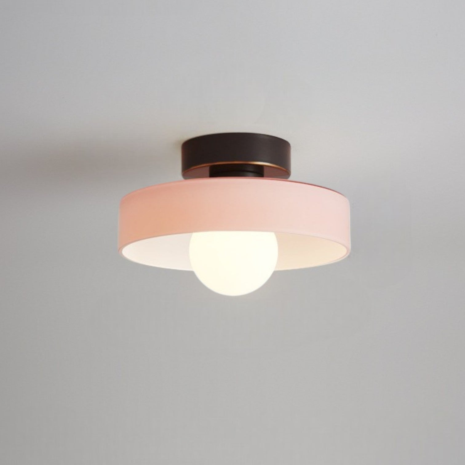 Bauhaus Glas LED Deckenleuchte 1-Licht