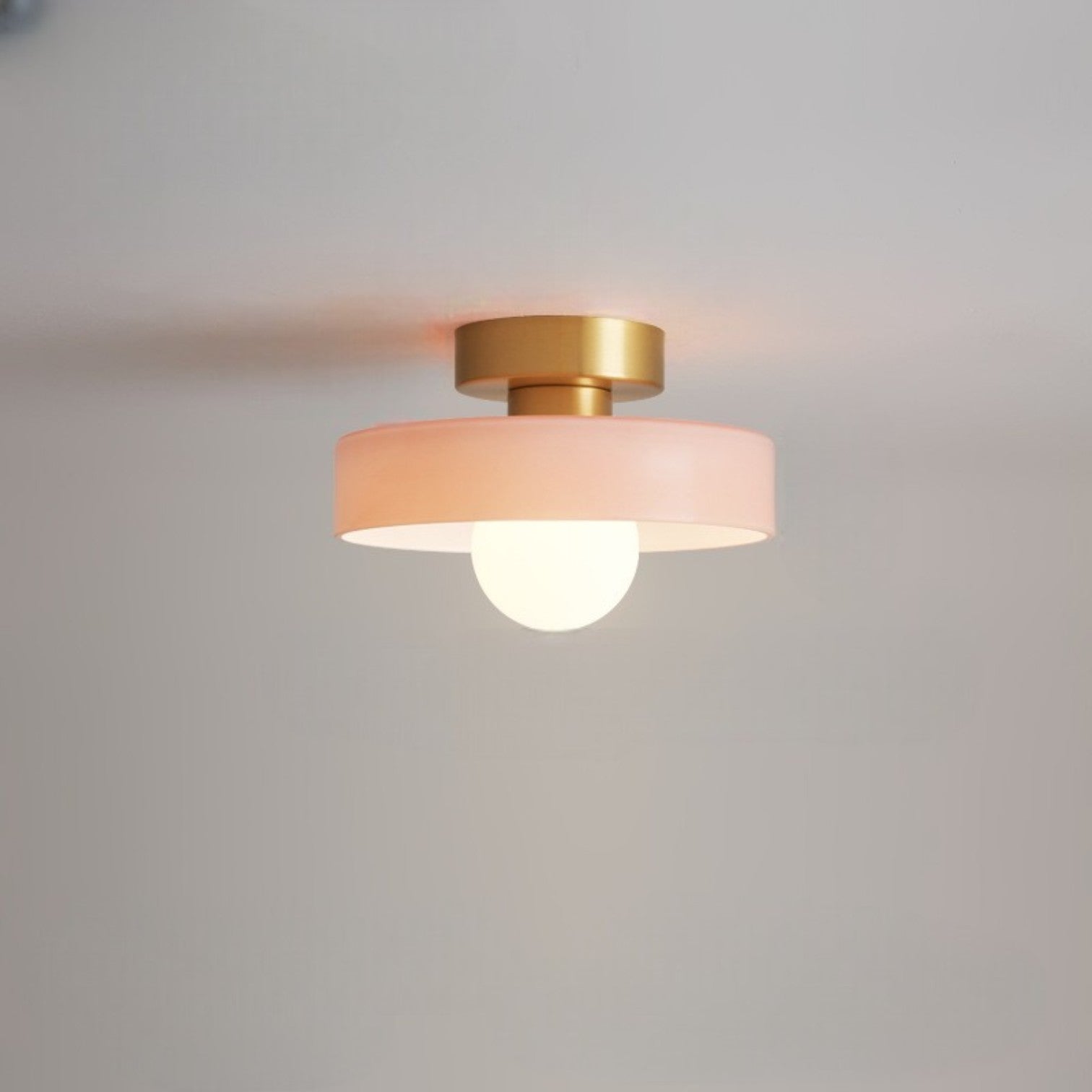 Bauhaus Glas LED Deckenleuchte 1-Licht