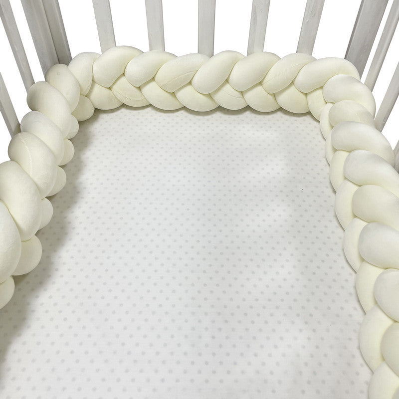 Premium Handgewebtes Babybettkissen