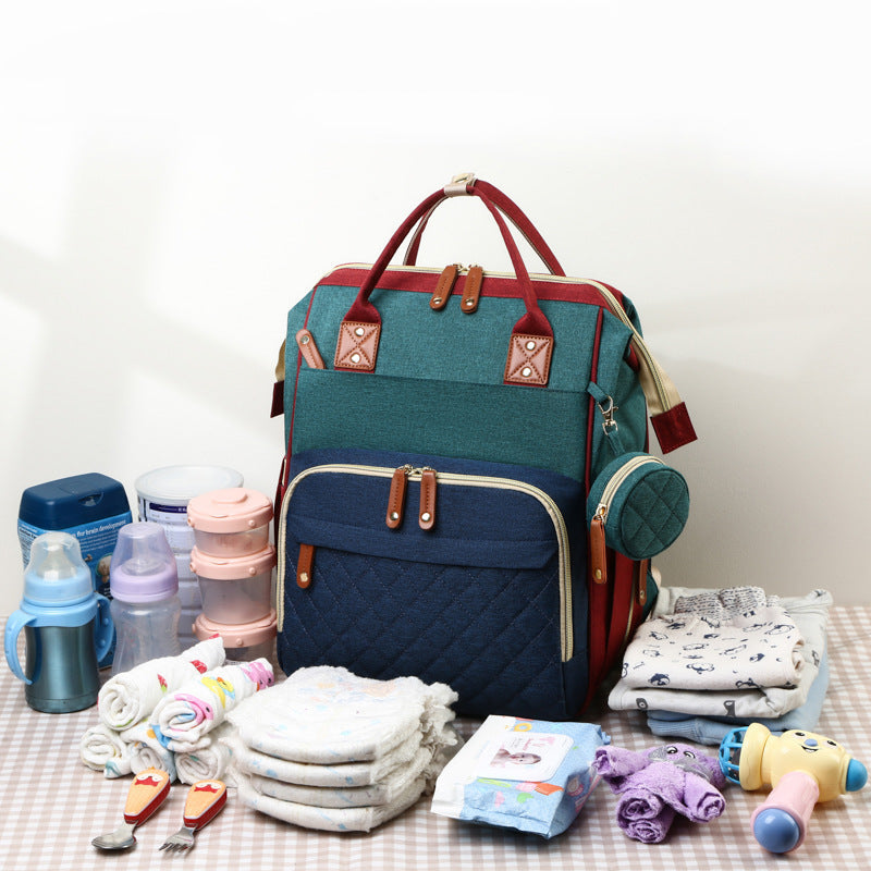 2in1 Baby Rucksack mit Wickelauflage