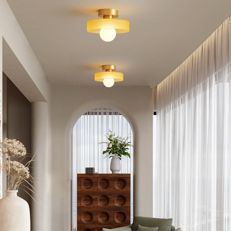 Bauhaus Glas LED Deckenleuchte 1-Licht