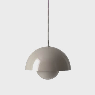 Frendorf | Macaron Pendelleuchte Halbkugel | Nordisches Kuppel Design