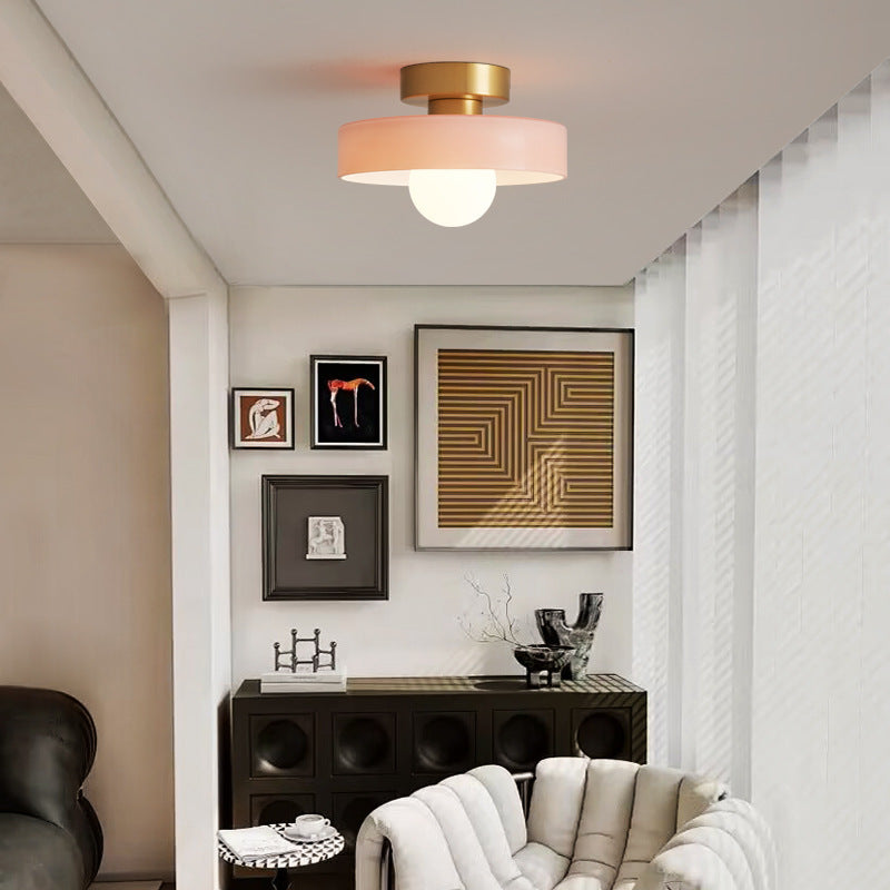 Bauhaus Glas LED Deckenleuchte 1-Licht