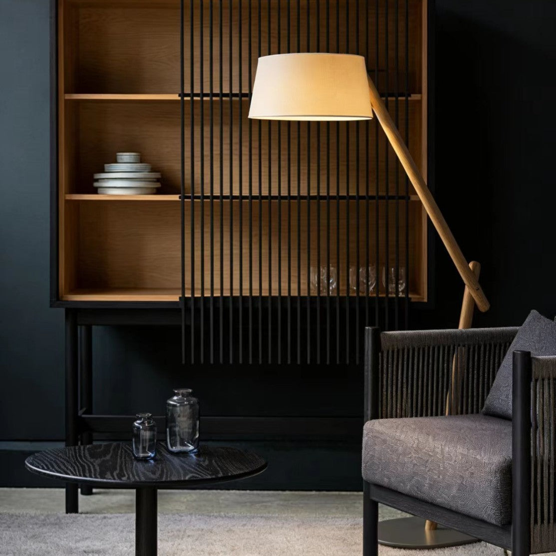 Verstellbare Bogenlampe – Moderne Stehlampe mit geschwungenem Design