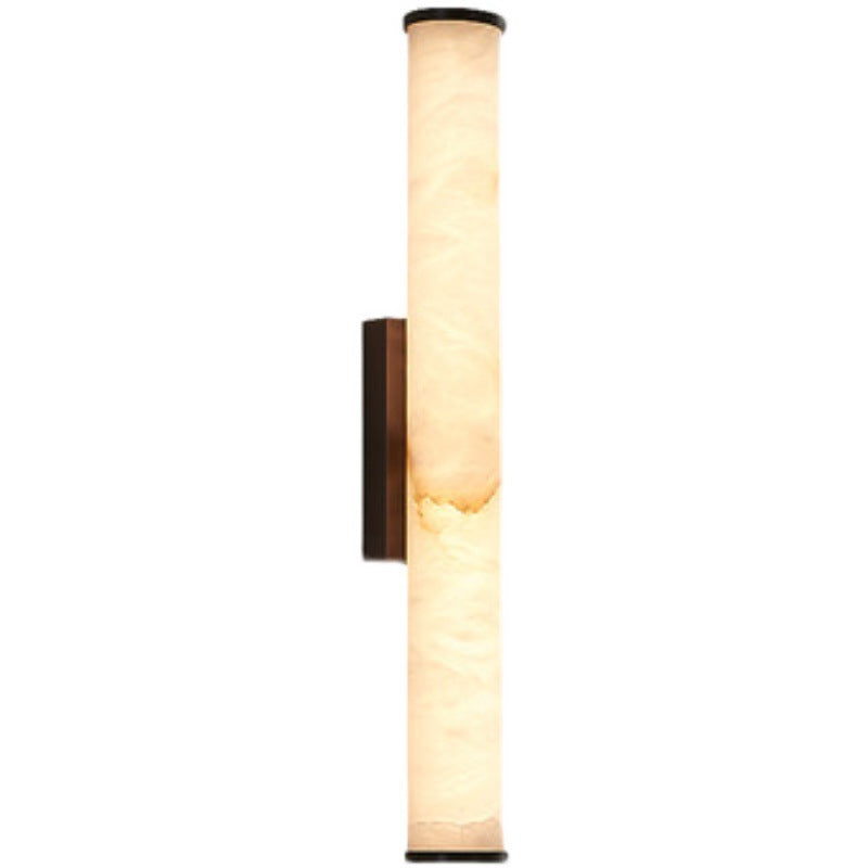Moderne Minimalistische Spanische Marmor Kupfer Wandleuchte LED 1-Licht