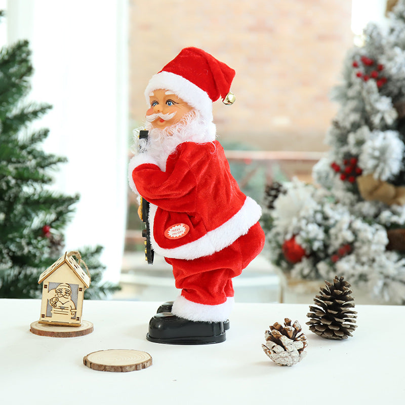 Wackelnder Weihnachtsmann mit Nacktem Hintern – Lustige Weihnachtsdekoration