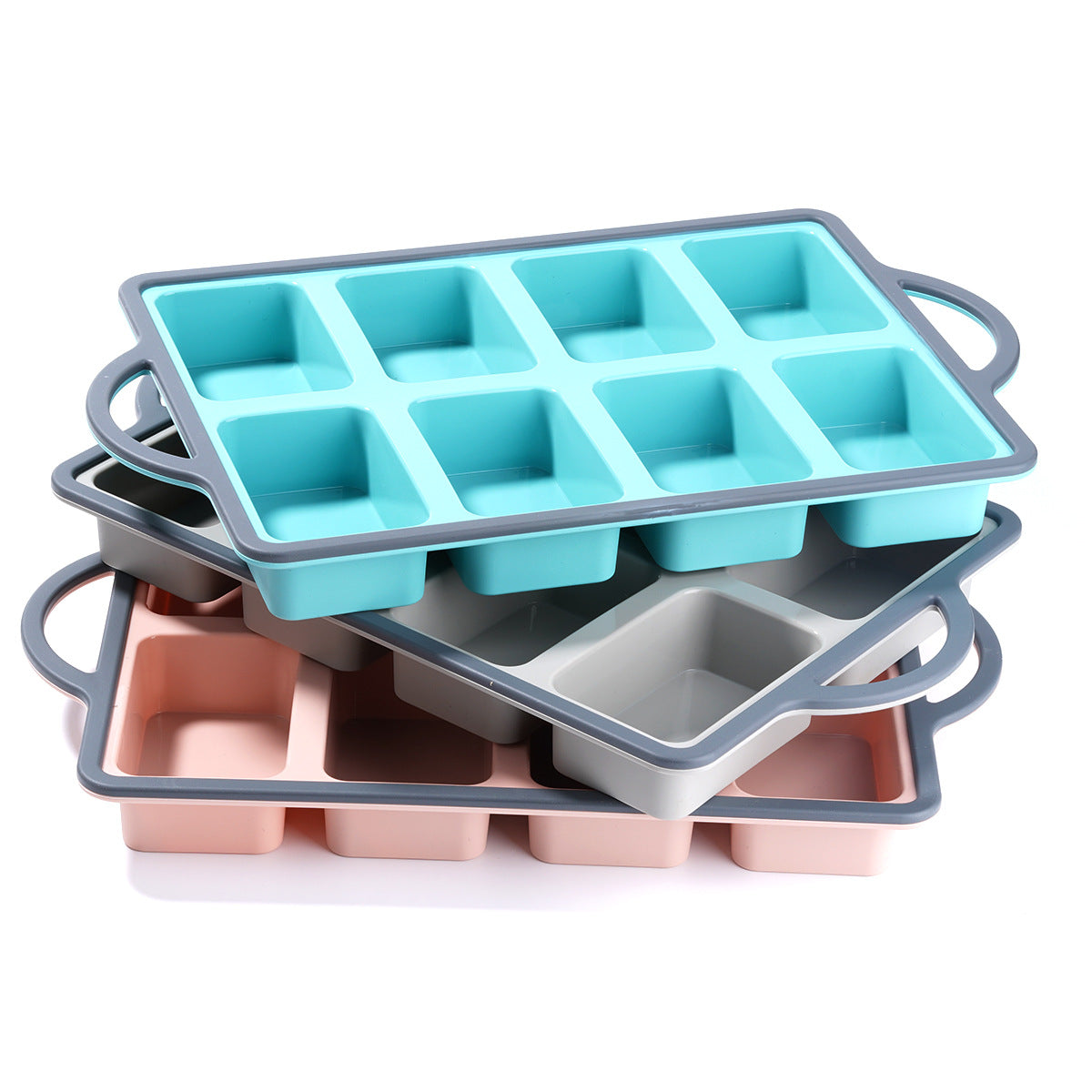 Multifunktionale Silikonbackform mit Griffen – Flexible Backform für Kuchen und Gebäck