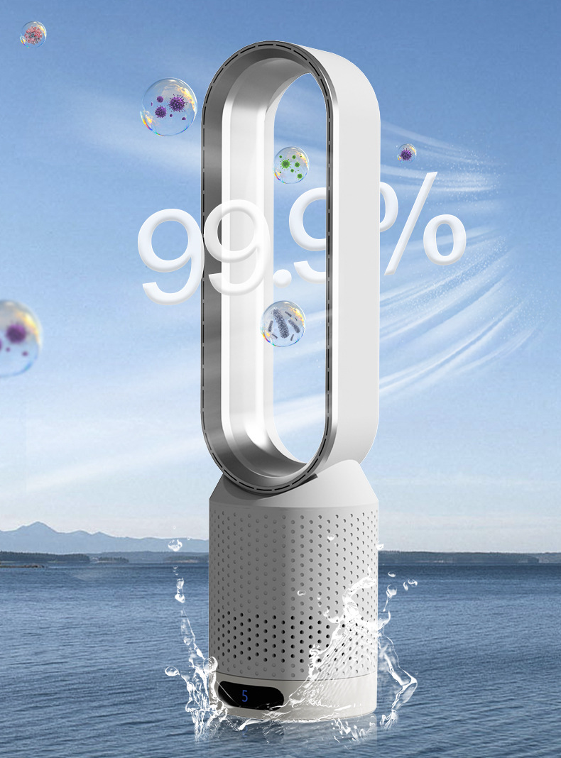 AirPure Pro – 3-in-1 Luftkühler mit UV-Reinigung & Ionisator | 6L Tragbarer Ventilator