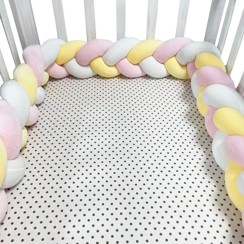 Premium Handgewebtes Babybettkissen