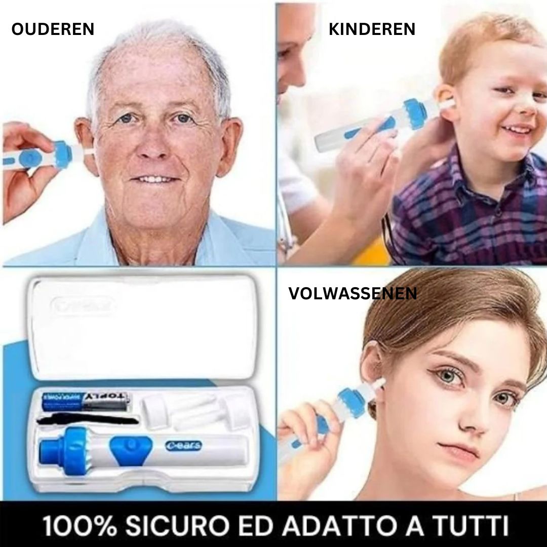 EarVac | Sanfter Ohrenschmalz Entferner