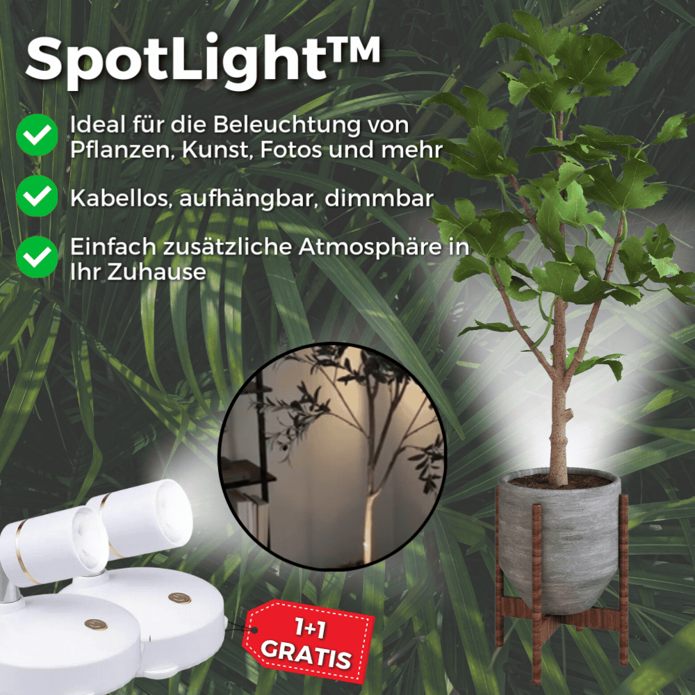 LumiSpot Drahtloses LED-Spotlicht | Beleuchte deinen Raum mit Präzision