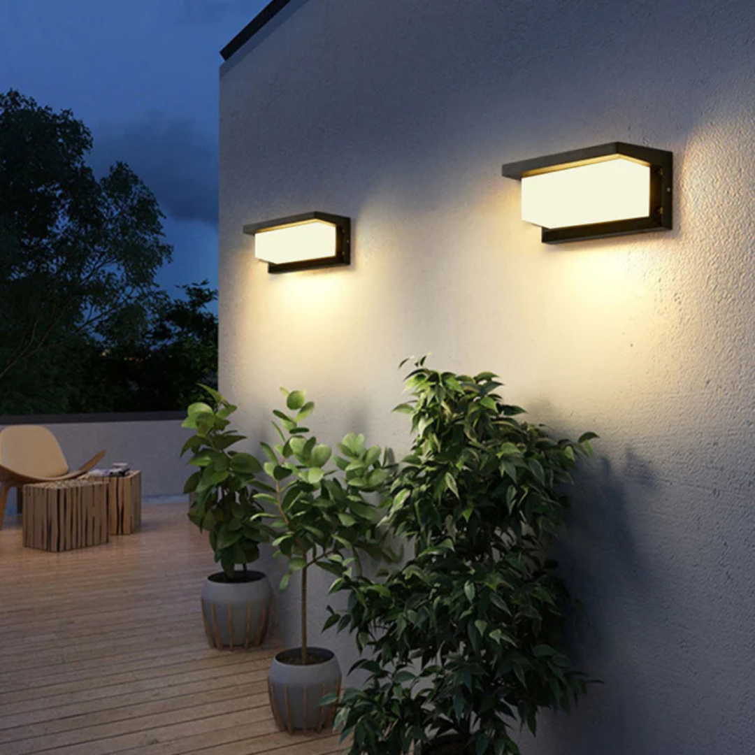Außenbewegungsmelder-Wandleuchte – Energieeffiziente LED-Außenwandleuchte für Gärten und Eingänge