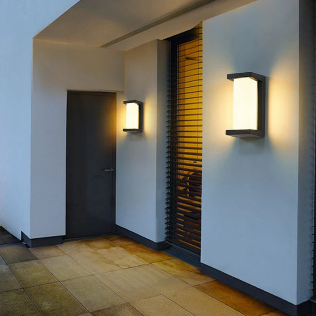 Außenbewegungsmelder-Wandleuchte – Energieeffiziente LED-Außenwandleuchte für Gärten und Eingänge