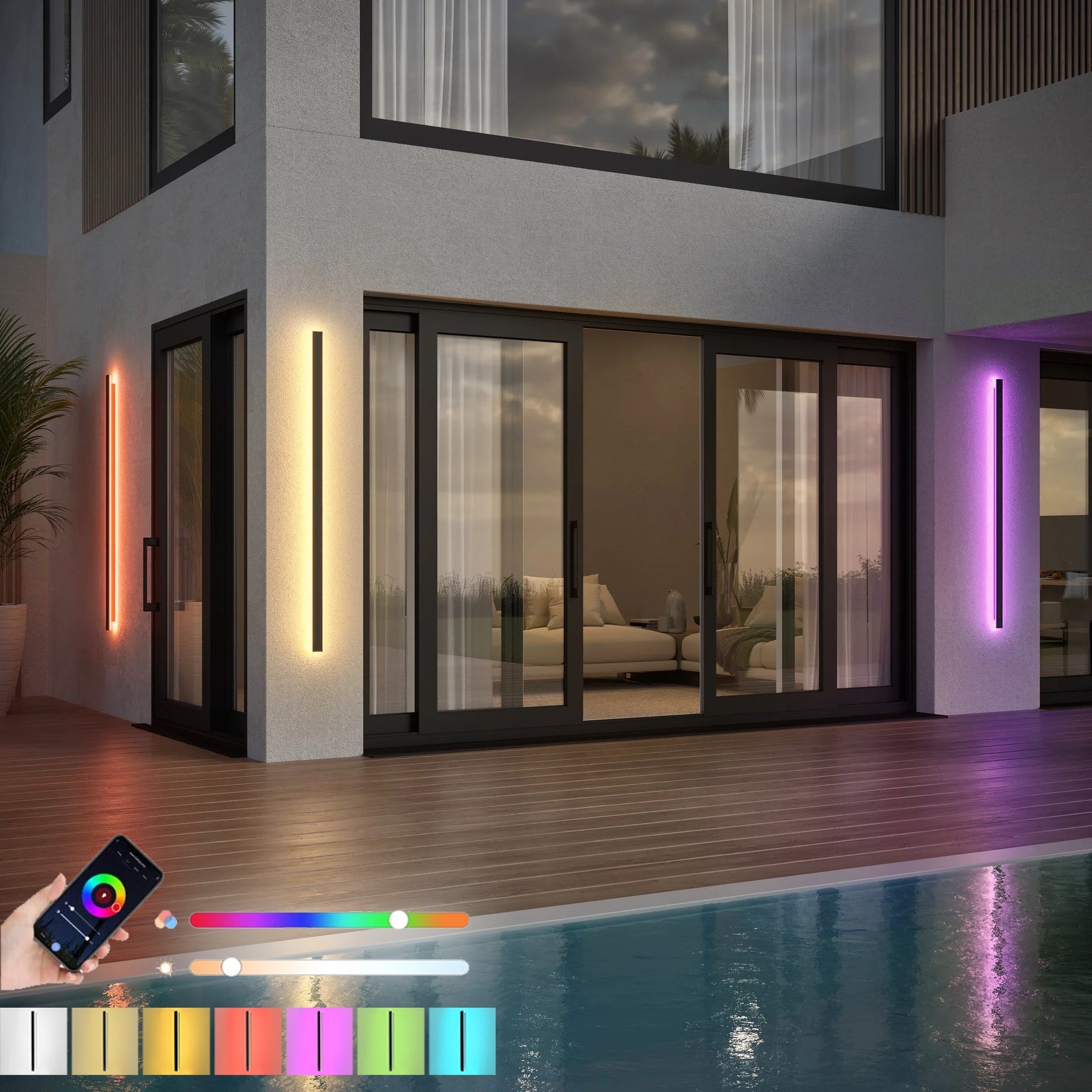 Svelte Smart Außenlampe