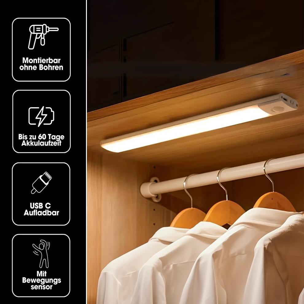 GlowMotion LED Bar Light | Schlanke, tragbare und vielseitige Beleuchtung