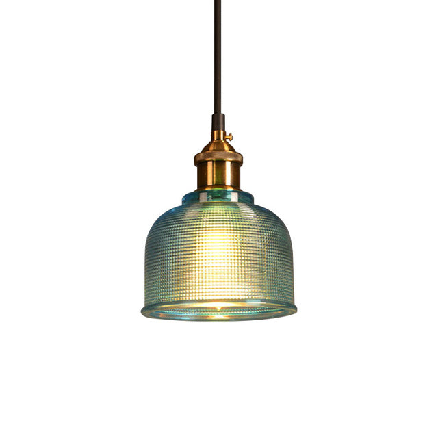 Frendorf | Retro Glas Pendelleuchte | Europäisches Vintage Design