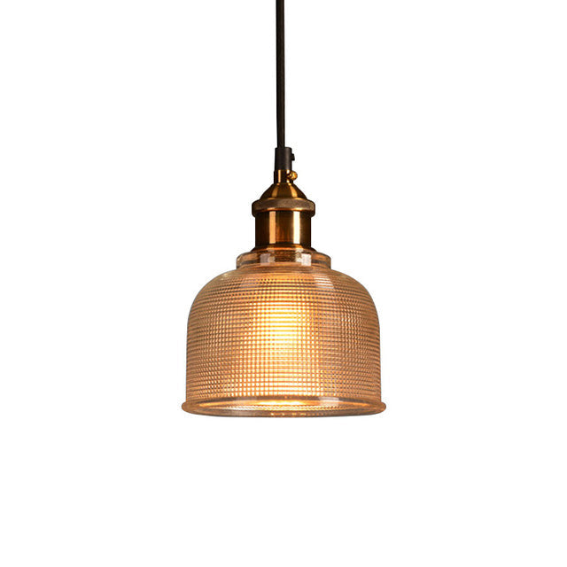 Frendorf | Retro Glas Pendelleuchte | Europäisches Vintage Design