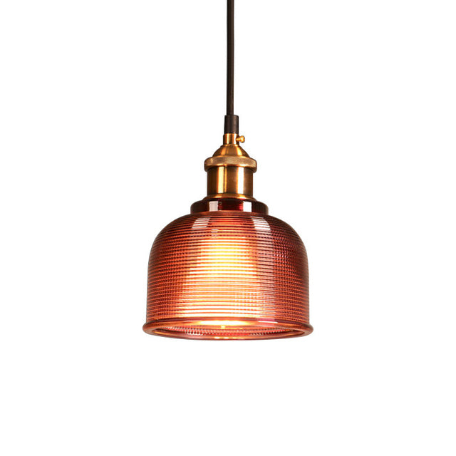 Frendorf | Retro Glas Pendelleuchte | Europäisches Vintage Design