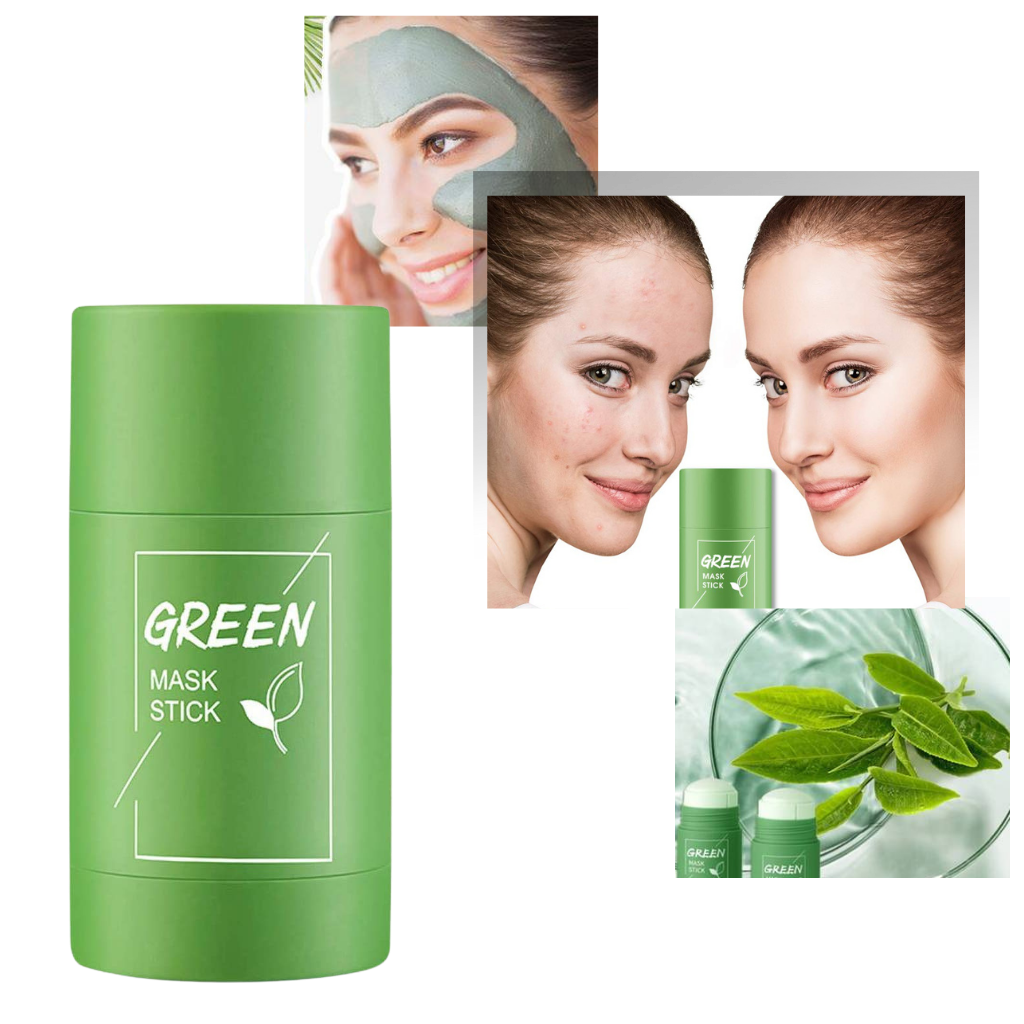 Poreless tiefenreinigende Entfernen von Mitessern Grüntee-Maske - 2+1 GRATIS