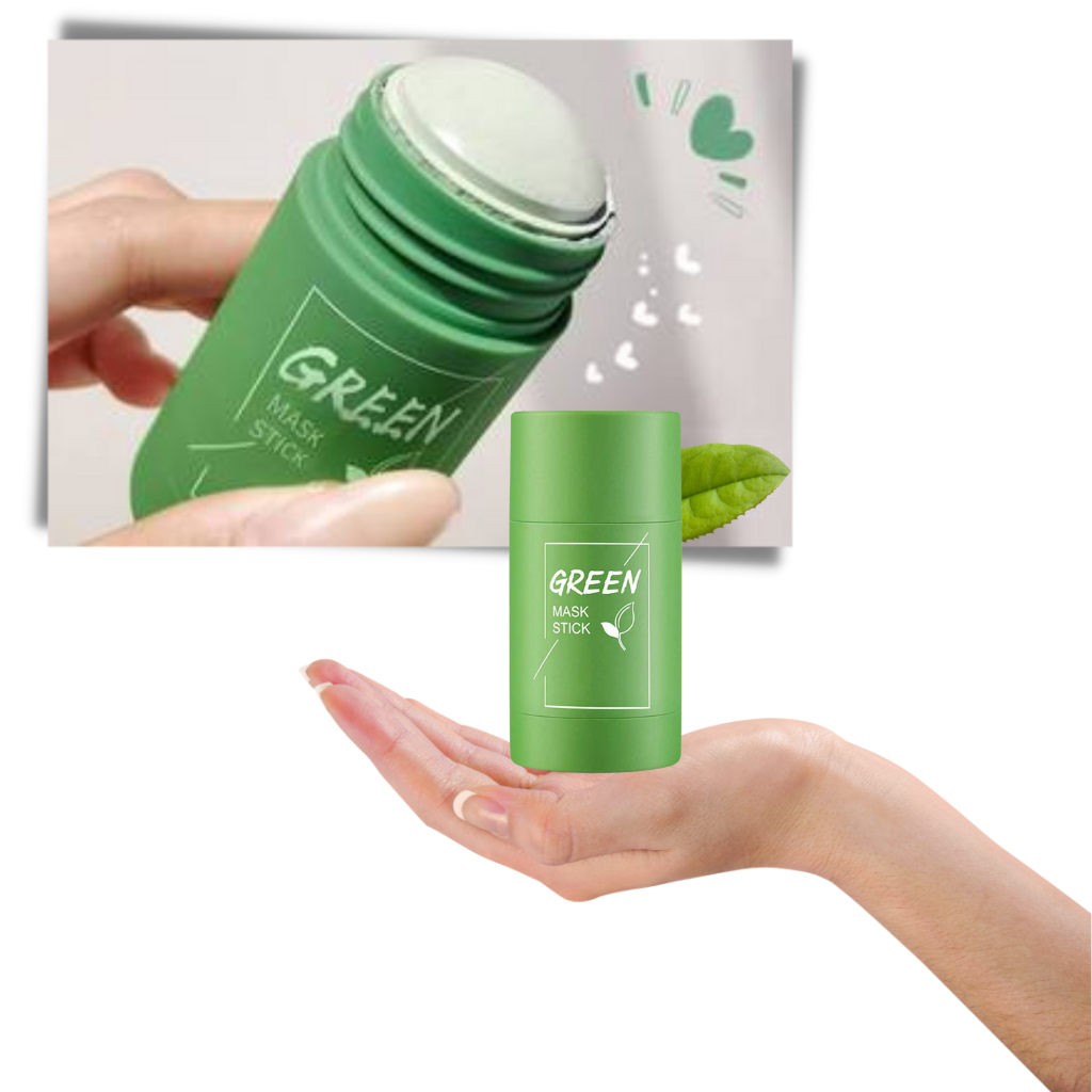 Poreless tiefenreinigende Entfernen von Mitessern Grüntee-Maske - 2+1 GRATIS