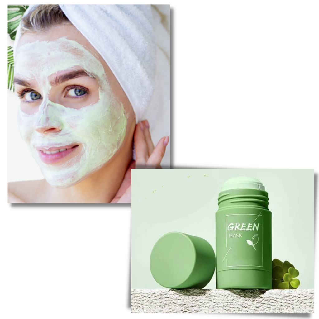 Poreless tiefenreinigende Entfernen von Mitessern Grüntee-Maske - 2+1 GRATIS