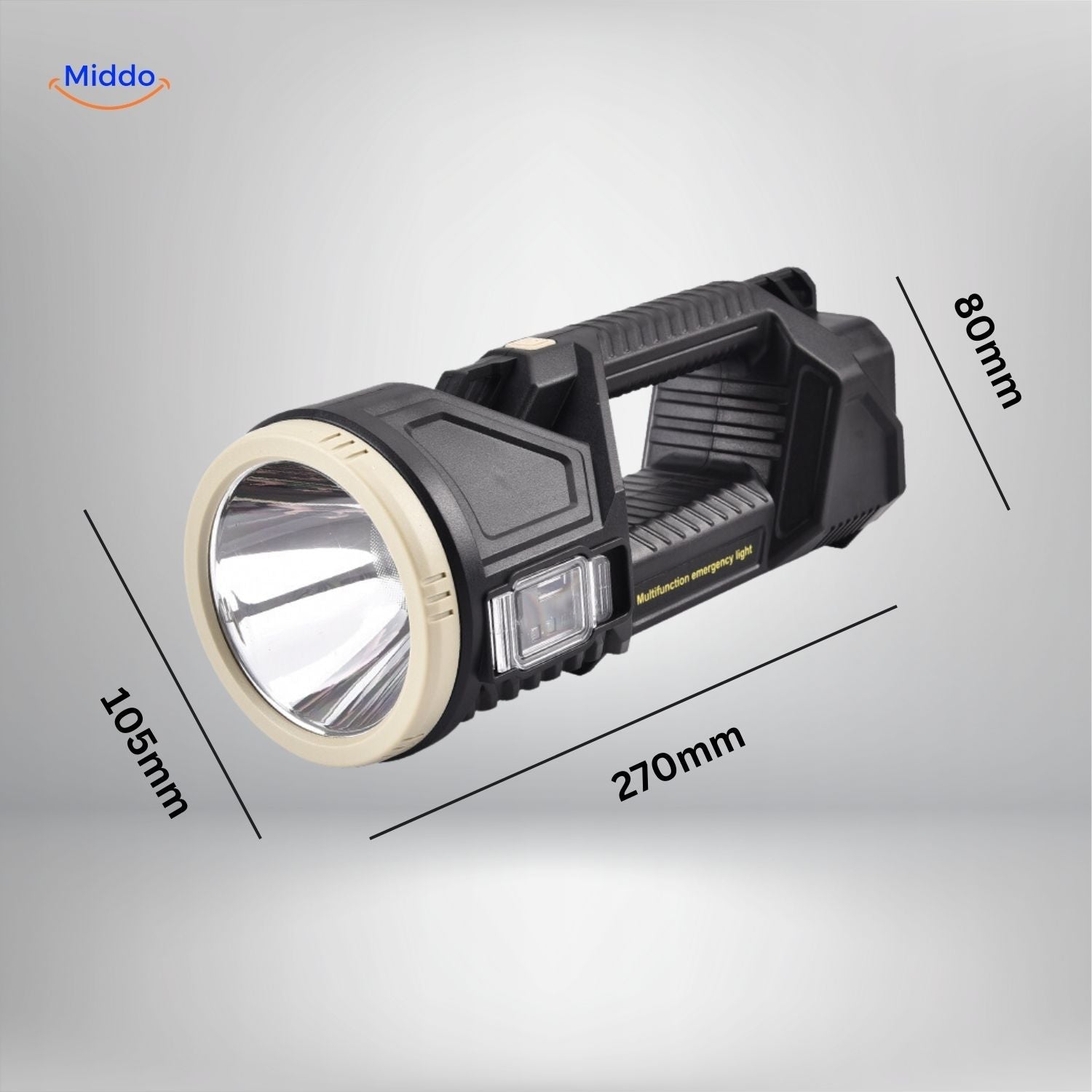 LumenMax Ultra-Lampe | Extrem hell • 6000mAh • 500m Reichweite