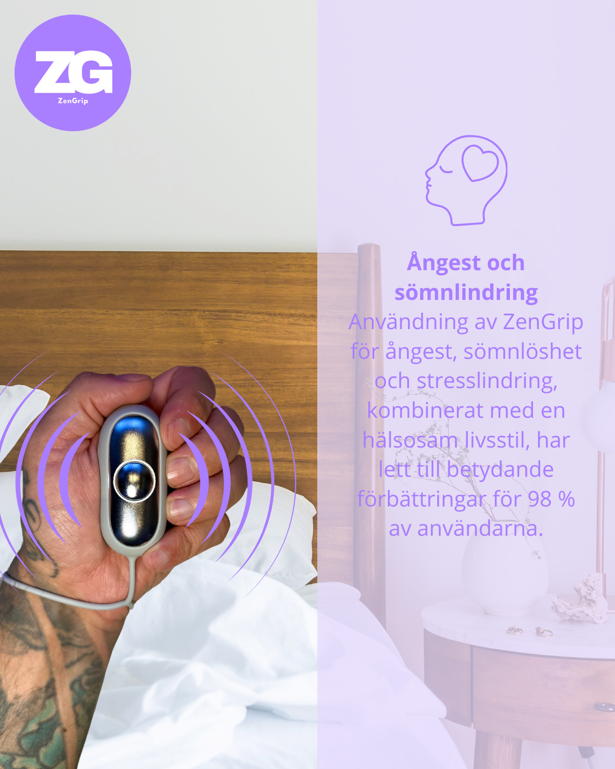 CalmWave Schlafhilfe | Entspanne, Lade auf und schlafe besser