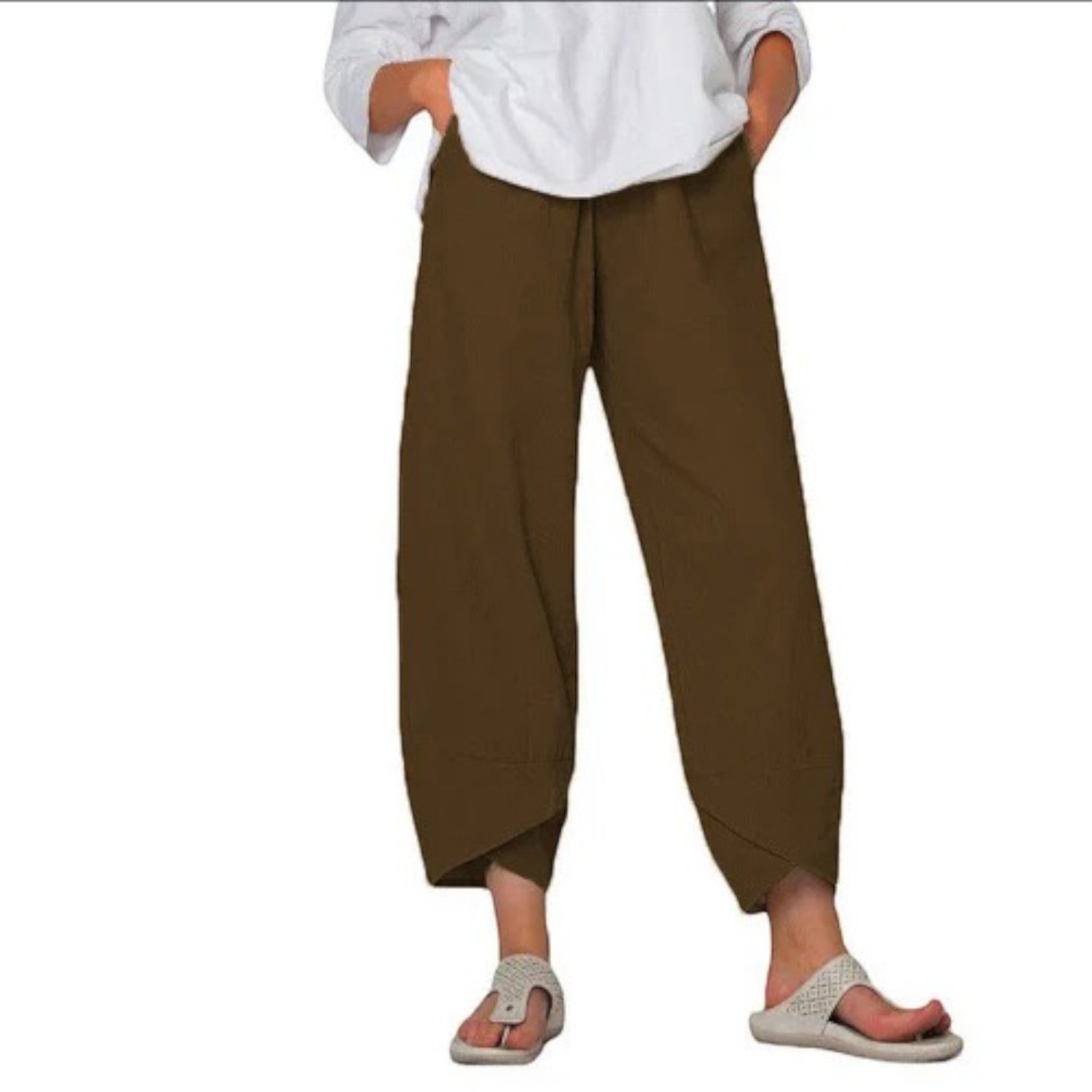 Damenhose mit weitem Bein | Sommer