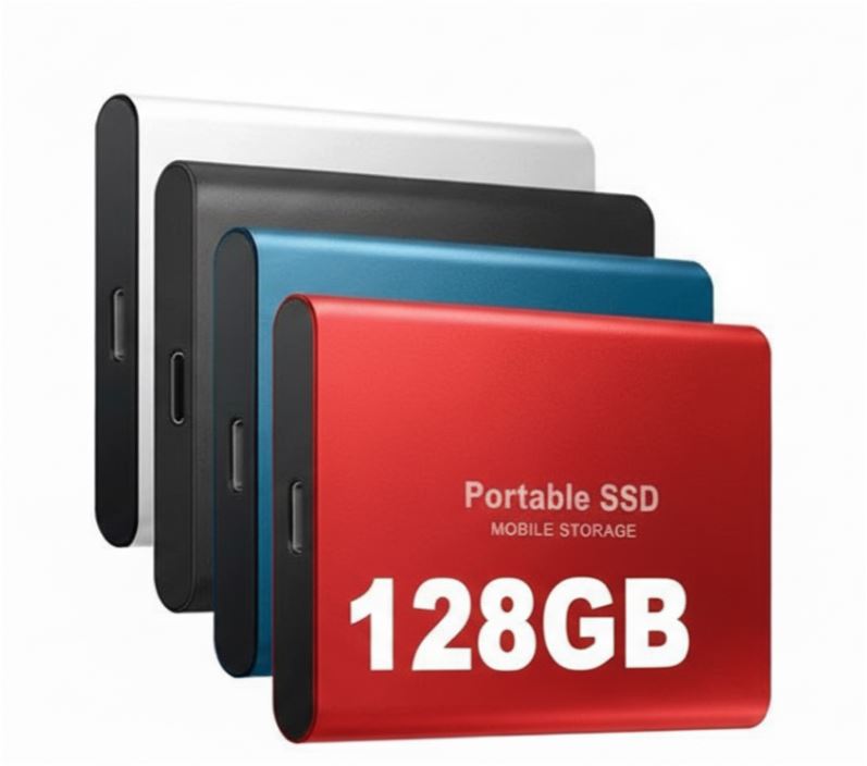 Frendorf | Externe SSD 128GB Hohe Kapazität Robustes Gehäuse USB-Anschluss