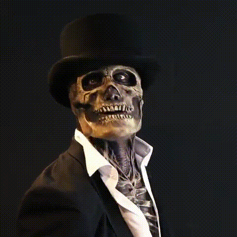 FancySkull Kostüm | Jag jeden in Angst und Schrecken!