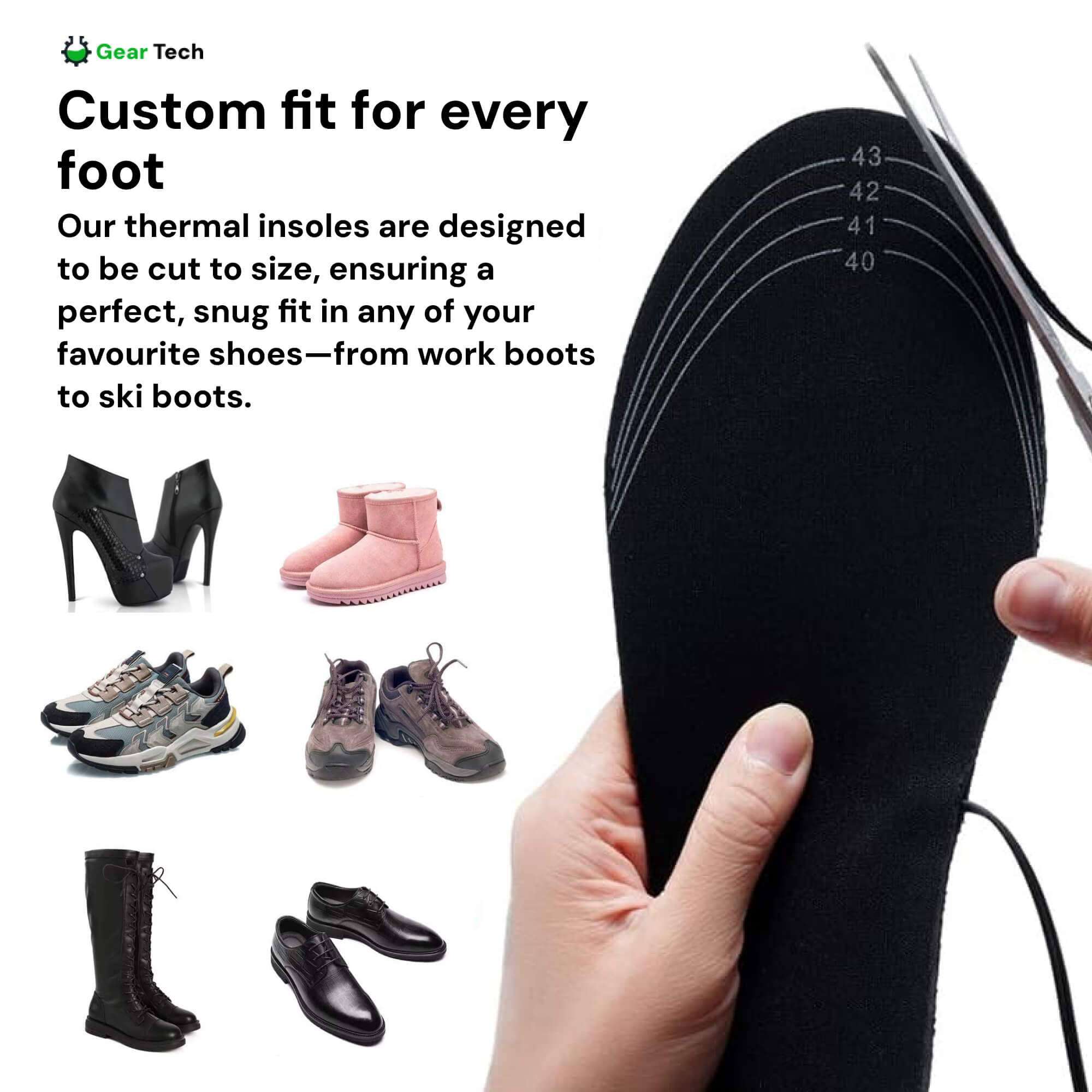 Heizsohlen UK – Beste thermische Einlegesohlen für Stiefel, Arbeitsschuhe und täglichen Winterkomfort