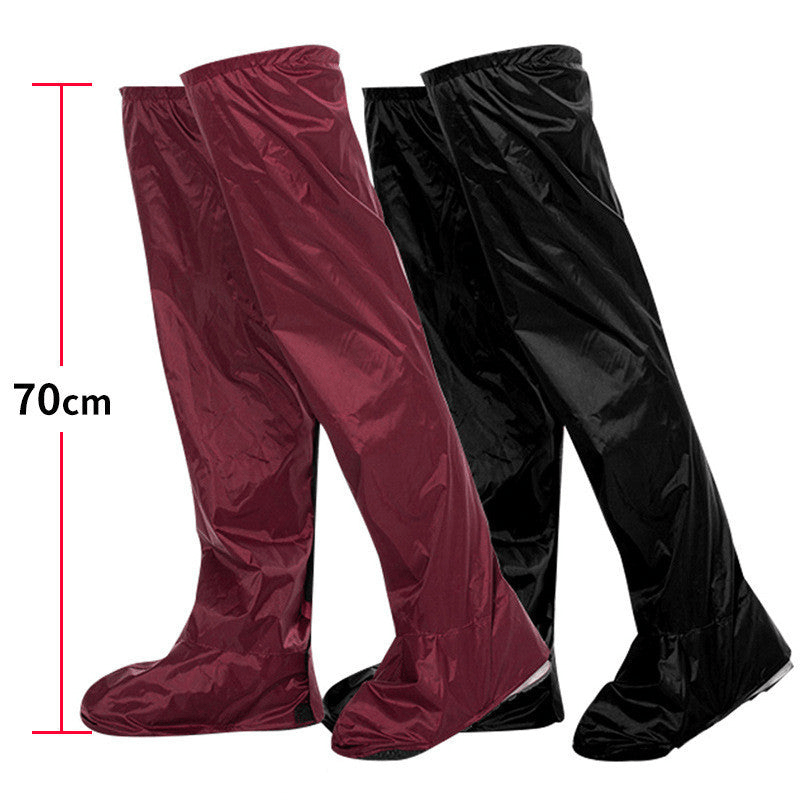 RainGuard Hose mit Schuhüberzügen – Wasserabweisend und Verstellbare Passform