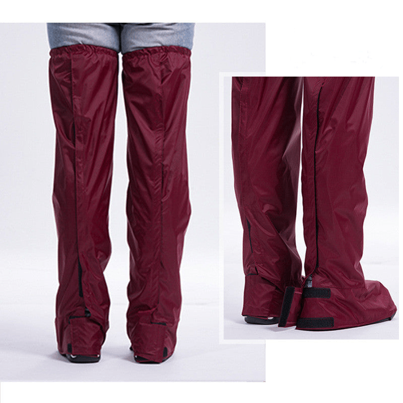 RainGuard Hose mit Schuhüberzügen – Wasserabweisend und Verstellbare Passform