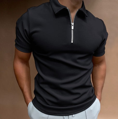 HugoStyle Herrenpolo mit Reißverschluss | Elegantes Design für einen modernen Look