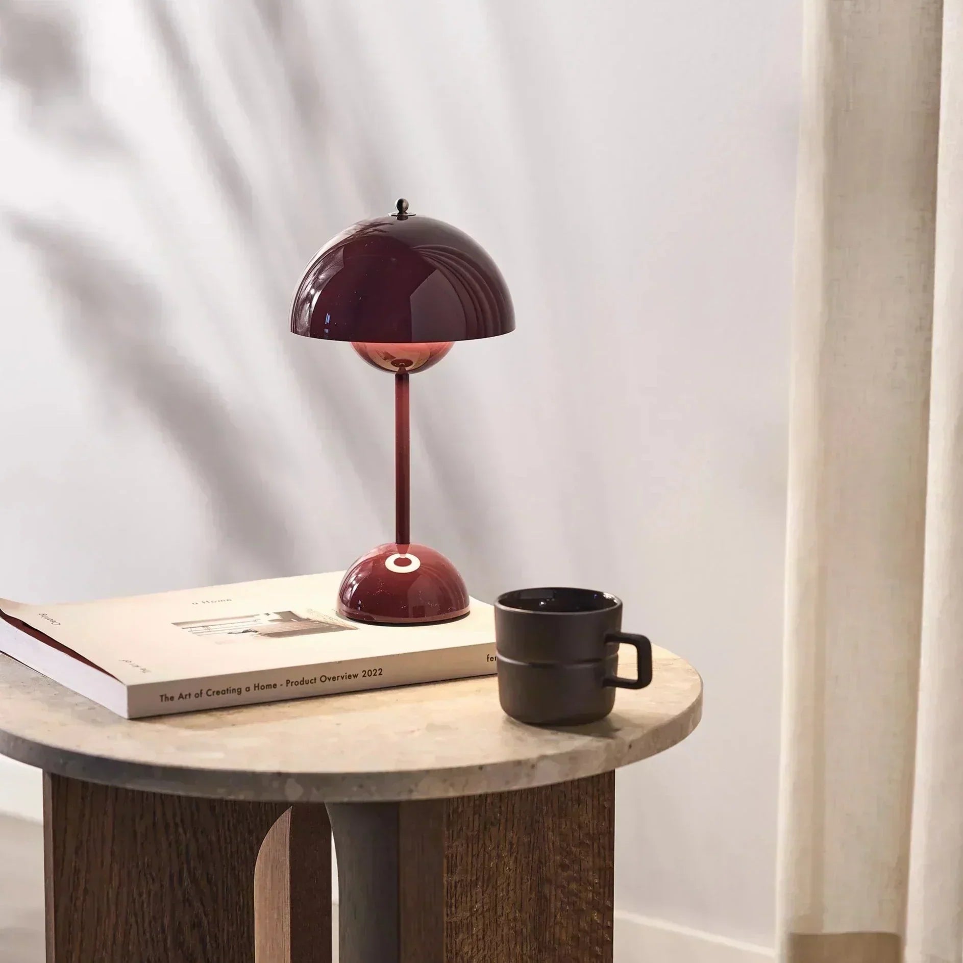 NordicNest Moderne Soup LED Lampe - Luxuriöser Ton, Dimmbare Beleuchtung