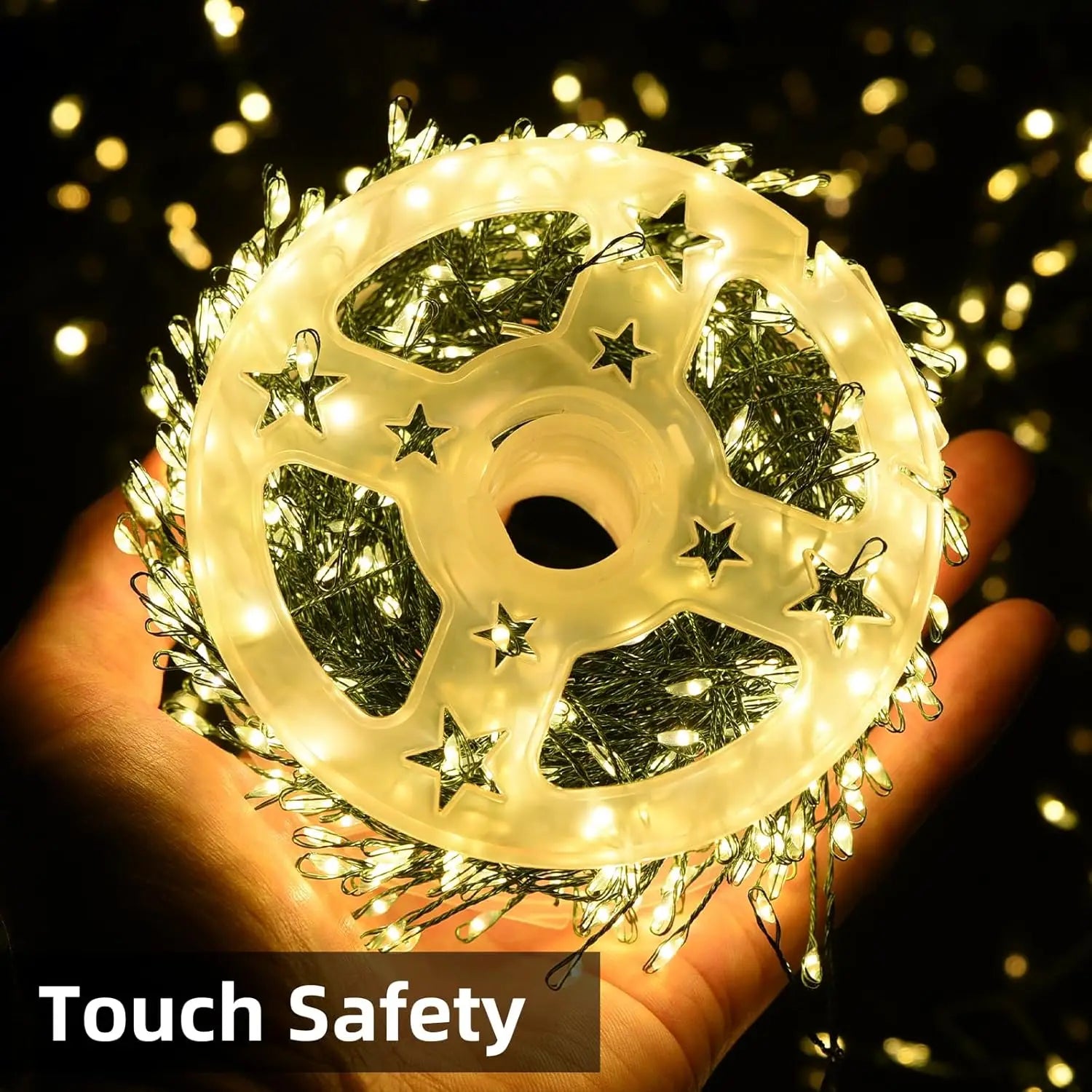 LED Feuerwerk Lichterkette Mit Fernbedienung 30-75 m 900-2000 LEDs IP65 Wasserdicht Für Feste