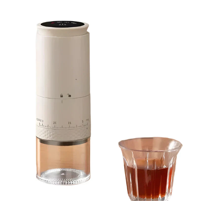 Tragbare Elektrische Kaffeemühle Einstellbarer Mahlgrad